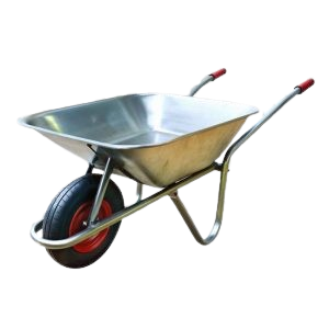 Wheelbarrows supplied wholesale by BOLIHENG for construction and landscaping sites.