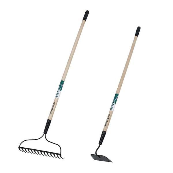 Rakes and hoes supplied wholesale by BOLIHENG for soil preparation and debris clearing.